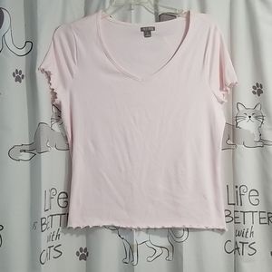 Pink falls creek ladies top size XL